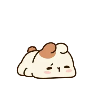 ⭐ emoji 깡총티콘 3 @moe_sticker_bot Telegram sticker 16 of 25