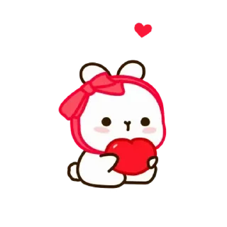 ⭐ emoji 깡총티콘 3 @moe_sticker_bot Telegram sticker 7 of 25