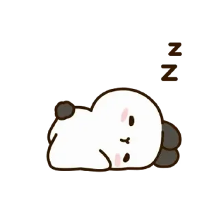 ⭐ emoji 깡총티콘 3 @moe_sticker_bot Telegram sticker 24 of 25