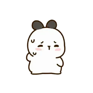 ⭐ emoji 깡총티콘 3 @moe_sticker_bot Telegram sticker 19 of 25