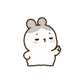 ⭐ emoji 깡총티콘 3 @moe_sticker_bot Telegram sticker 12 of 25
