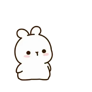 ⭐ emoji 깡총티콘 3 @moe_sticker_bot Telegram sticker 17 of 25