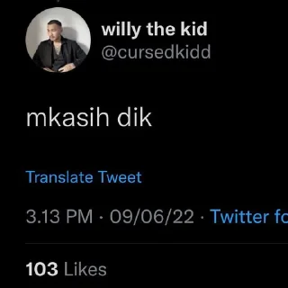 Sticker from kamus bahasa willy @urrclouds