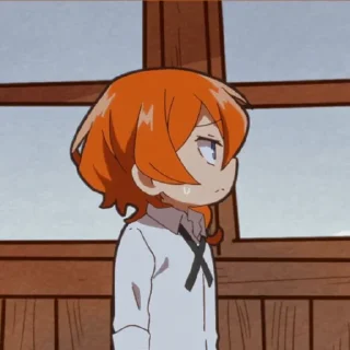🔥 emoji Chuuya nakahara @grupanimestiker Telegram sticker 20 of 32