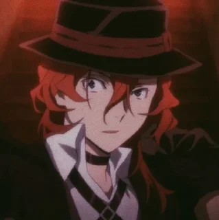 Sticker from Nakahara Chuuya