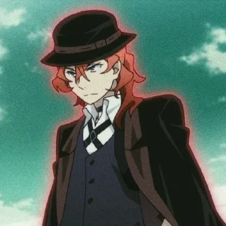 Sticker from Nakahara Chuuya