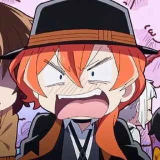 Sticker from , , nakahara chuuya