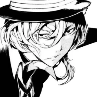 Sticker from Nakahara chuuya