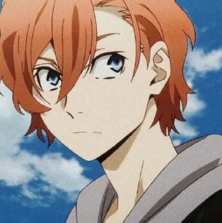 Sticker from Nakahara Chuuya