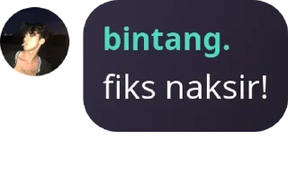 Sticker from bintang.