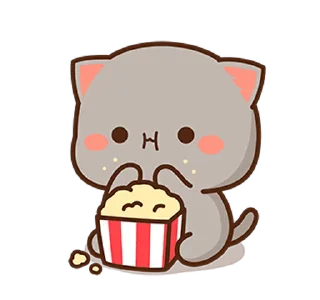 🍿 emoji 𝐆𝐀𝐑𝐕𝐈𝐈🥀 • @moon_shyn 🧚🏻‍♀️ Telegram sticker 22 of 26