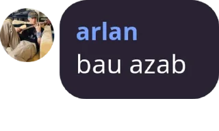 Sticker from arlan cakep