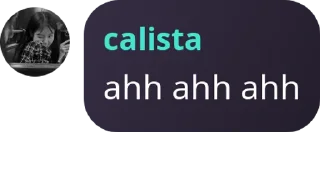 🤫 emoji calista Telegram sticker 5 of 28