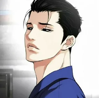 😒 emoji Lookism by @DEVOID_07 Telegram sticker 2 of 38