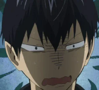 😖 emoji Haikyuu! Telegram sticker 15 of 120