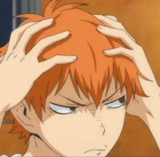 😒 emoji Haikyuu! Telegram sticker 17 of 120