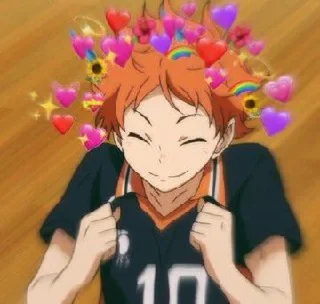 Sticker from Haikyuu