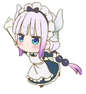 Sticker from Kanna kamui(⌐■-■)