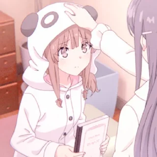 🐼 emoji 🐼ᵎ kaede azusagawa ᦒ @animestckr Telegram sticker 20 of 33