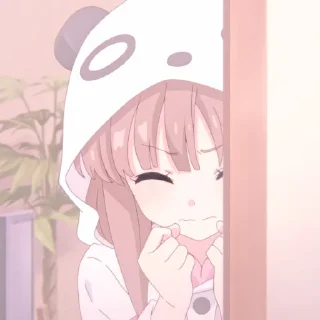 🐼 emoji 🐼ᵎ kaede azusagawa ᦒ @animestckr Telegram sticker 4 of 33
