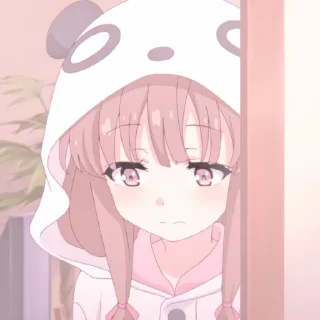 🐼 emoji 🐼ᵎ kaede azusagawa ᦒ @animestckr Telegram sticker 2 of 33
