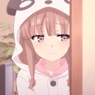 🐼 emoji 🐼ᵎ kaede azusagawa ᦒ @animestckr Telegram sticker 3 of 33