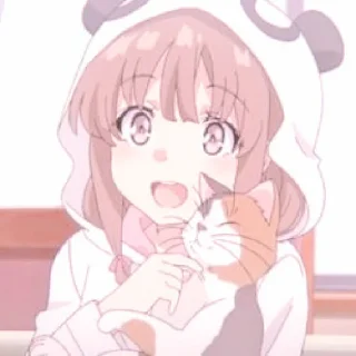 🐼 emoji 🐼ᵎ kaede azusagawa ᦒ @animestckr Telegram sticker 1 of 33