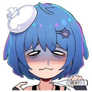 🤒 emoji Mana Re. Telegram sticker 7 of 37