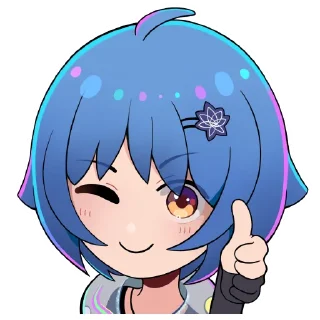 👍 emoji Mana Re. Telegram sticker 16 of 37