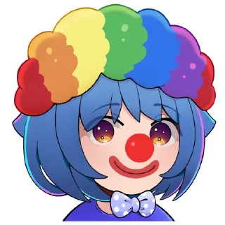 🤡 emoji Mana Re. Telegram sticker 8 of 37