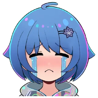 😭 emoji Mana Re. Telegram sticker 13 of 37