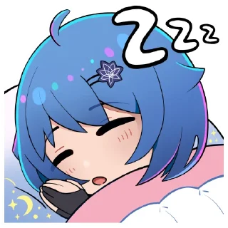 😴 emoji Mana Re. Telegram sticker 23 of 37