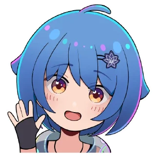 👋 emoji Mana Re. Telegram sticker 18 of 37