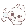 🤍 emoji 소중한 ⸻ @stikie's  ౨ৎ  @paaci Telegram sticker 16 of 40