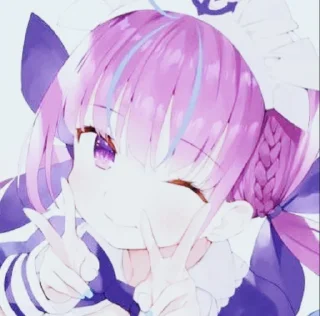 Sticker from Minato Aqua @munguttikel