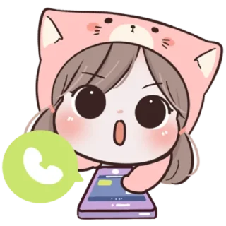 Sticker from ᩡ I'm Yours : Mie x Meow ⌇ @bbublepie