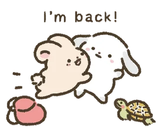 🐰 emoji ₍ 𑀉᧐᥎ᥱ & ᥴᥙᴛᥱ rᥲδδiᴛs ₎ ˚₊· ♡ @mewsticks Telegram sticker 6 of 40