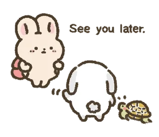 🐰 emoji ₍ 𑀉᧐᥎ᥱ & ᥴᥙᴛᥱ rᥲδδiᴛs ₎ ˚₊· ♡ @mewsticks Telegram sticker 5 of 40