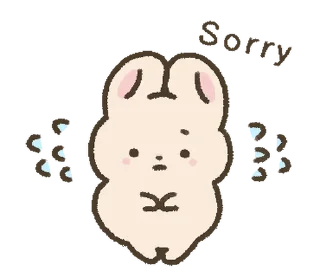 🐰 emoji ₍ 𑀉᧐᥎ᥱ & ᥴᥙᴛᥱ rᥲδδiᴛs ₎ ˚₊· ♡ @mewsticks Telegram sticker 18 of 40