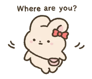 🐰 emoji ₍ 𑀉᧐᥎ᥱ & ᥴᥙᴛᥱ rᥲδδiᴛs ₎ ˚₊· ♡ @mewsticks Telegram sticker 20 of 40