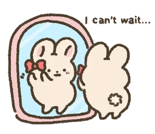 🐰 emoji ₍ 𑀉᧐᥎ᥱ & ᥴᥙᴛᥱ rᥲδδiᴛs ₎ ˚₊· ♡ @mewsticks Telegram sticker 19 of 40