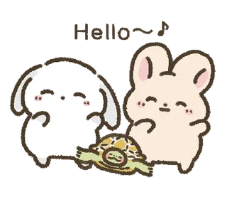 🐰 emoji ₍ 𑀉᧐᥎ᥱ & ᥴᥙᴛᥱ rᥲδδiᴛs ₎ ˚₊· ♡ @mewsticks Telegram sticker 12 of 40