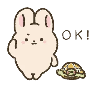 🐰 emoji ₍ 𑀉᧐᥎ᥱ & ᥴᥙᴛᥱ rᥲδδiᴛs ₎ ˚₊· ♡ @mewsticks Telegram sticker 13 of 40