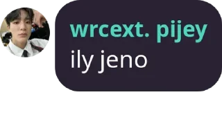 Sticker from pijey pacar jeno