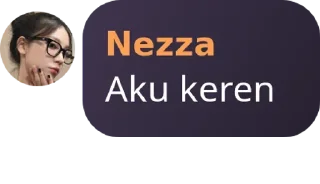 Sticker from Nezza pacar jeno