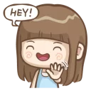 😄 emoji @tikelmu Natcha's daily life Telegram sticker 1 of 41