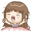 💤 emoji @tikelmu Natcha's daily life Telegram sticker 20 of 41