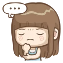 😐 emoji @tikelmu Natcha's daily life Telegram sticker 3 of 41
