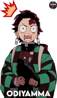 Sticker from Kimetsu no Yaiba