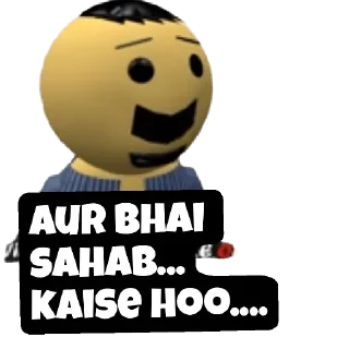 🙋 emoji Kartik's stic-pack by @KazutoSuperbot Telegram sticker 23 of 120